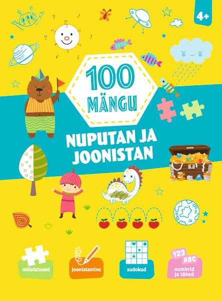 100 mängu: nuputan ja joonistan kaanepilt – front cover