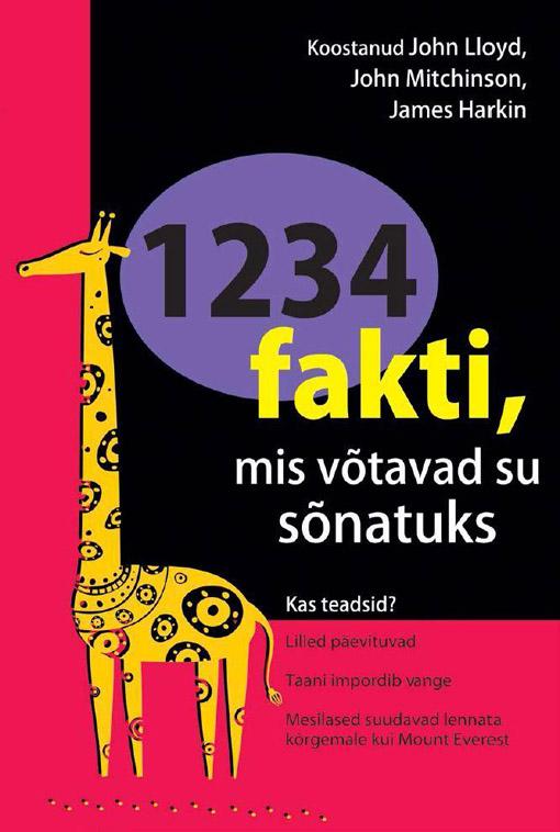 1234 fakti, mis võtavad su sõnatuks kaanepilt – front cover