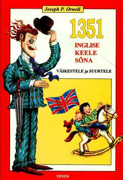 1351 inglise keele sõna väikestele ja suurtele kaanepilt – front cover