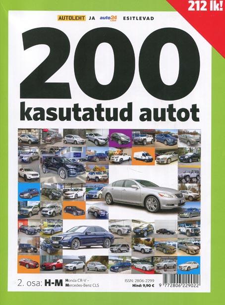 200 kasutatud autot 2. osa kaanepilt – front cover
