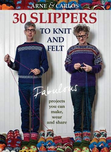 30 Slippers To Knit & Felt kaanepilt – front cover
