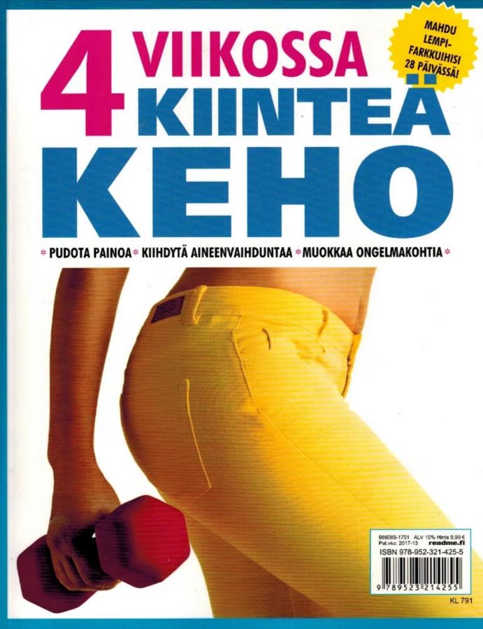 4 viikossa kiinteä keho kaanepilt – front cover