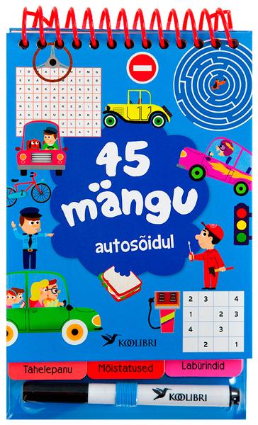 45 mängu autosõidul kaanepilt – front cover