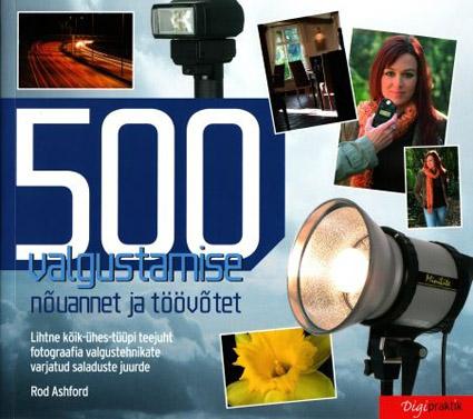 500 valgustamise nõuannet ja töövõtet kaanepilt – front cover