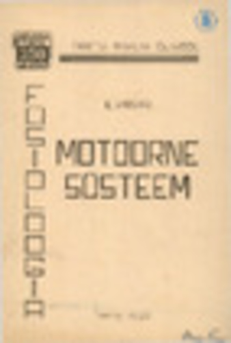 Motoorne süsteem kaanepilt – front cover