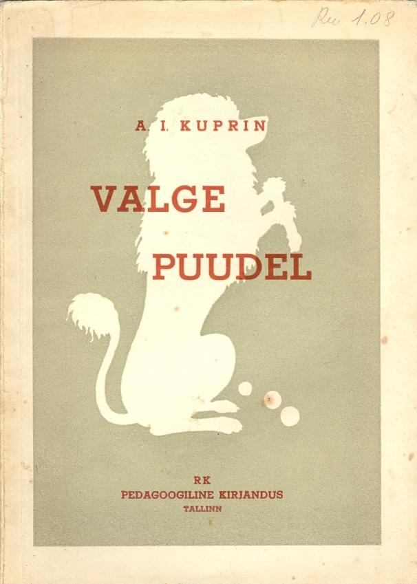 Valge puudel kaanepilt – front cover
