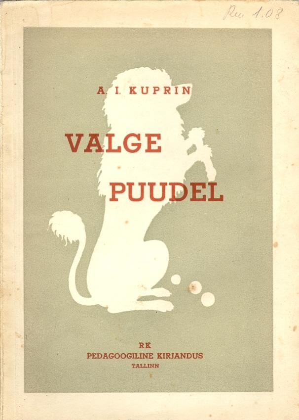 Valge puudel kaanepilt – front cover