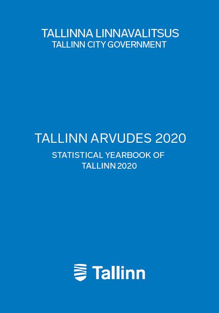 Statistika aastaraamat Tallinn arvudes 2020 Statistical yearbook of Tallinn 2020 kaanepilt – front cover