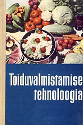 Toiduvalmistamise tehnoloogia kaanepilt – front cover