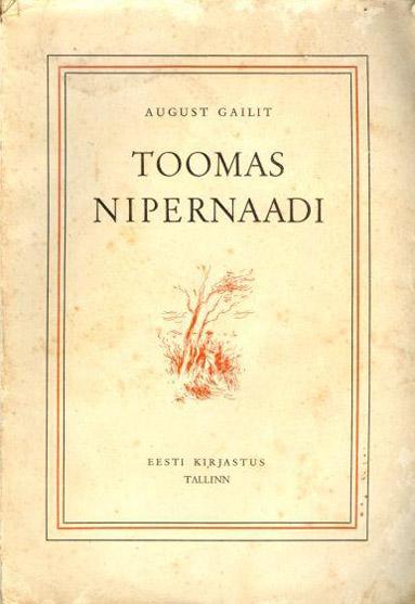 Toomas Nipernaadi Romaan novellides kaanepilt – front cover