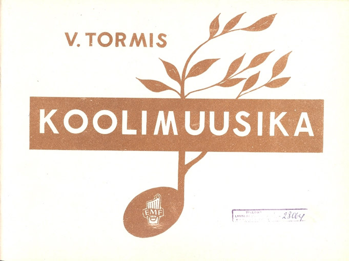 Koolimuusika kaanepilt – front cover