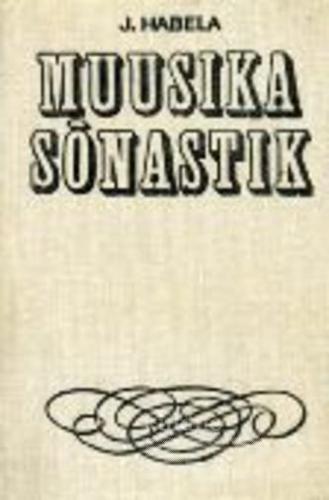 Muusika sõnastik kaanepilt – front cover