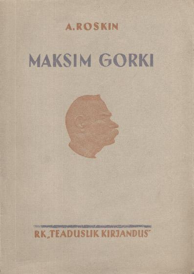 Maksim Gorki kaanepilt – front cover