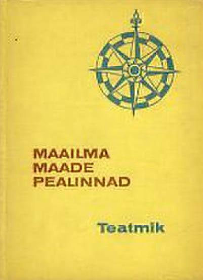 Maailma maade pealinnad kaanepilt – front cover