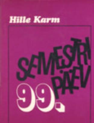 Semestri 99. päev kaanepilt – front cover