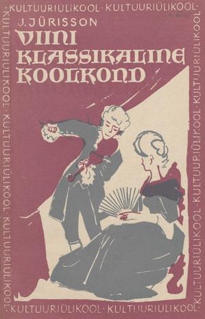 Viini klassikaline koolkond kaanepilt – front cover