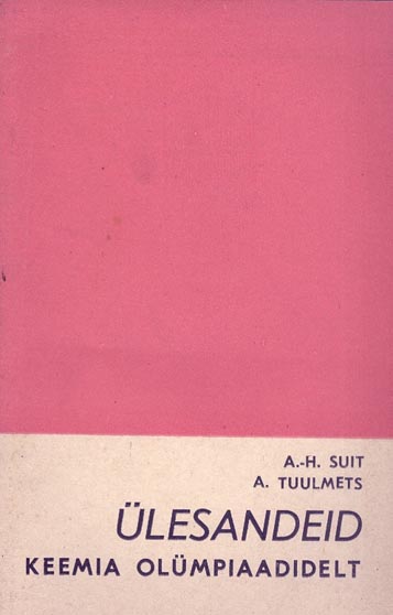 Ülesandeid keemia olümpiaadidelt kaanepilt – front cover