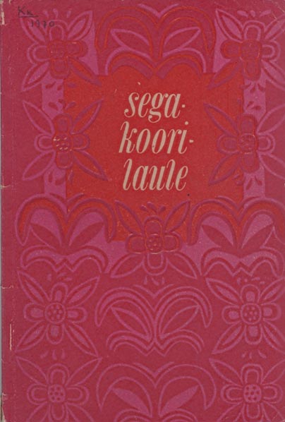 Segakoorilaule kaanepilt – front cover