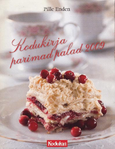 Kodukirja parimad palad 2009 kaanepilt – front cover