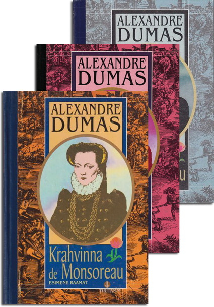 Krahvinna de Monsoreau: komplekt kaanepilt – front cover