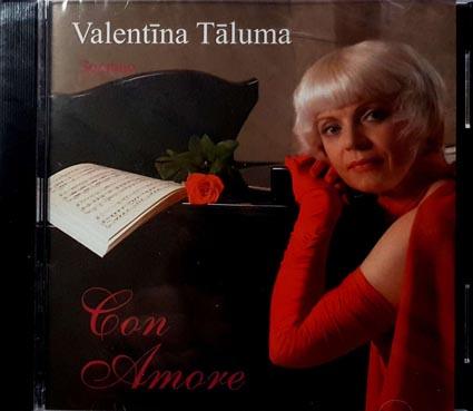 Valentīna Tāluma „Con Amore” Soprano kaanepilt – front cover