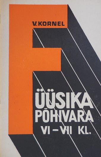 Füüsika põhivara VI–VII klassile kaanepilt – front cover