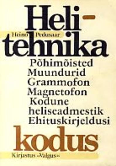 Helitehnika kodus kaanepilt – front cover