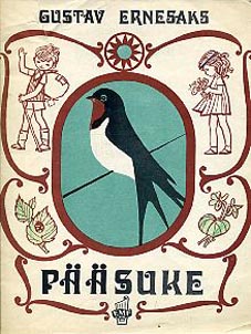 Gustav Ernesaks: pääsuke Kolmehäälseid laule lastekoorile kaanepilt – front cover