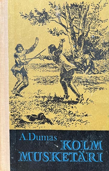 Kolm musketäri kaanepilt – front cover