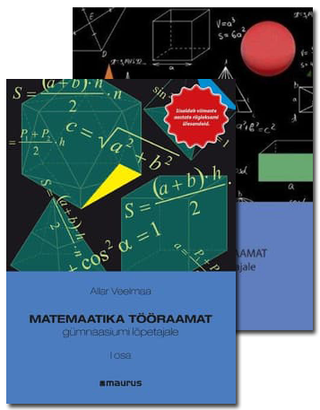 Matemaatika tööraamat gümnaasiumi lõpetajale (komplekt) kaanepilt – front cover
