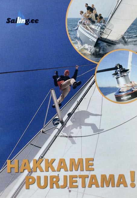 Hakkame purjetama! kaanepilt – front cover