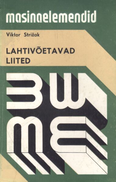 Lahtivõetavad liited kaanepilt – front cover