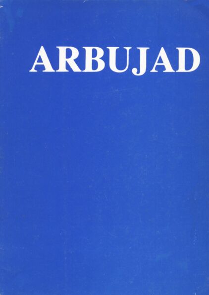 Arbujad: märkmeid, mälestusi, mõtisklusi kaanepilt – front cover