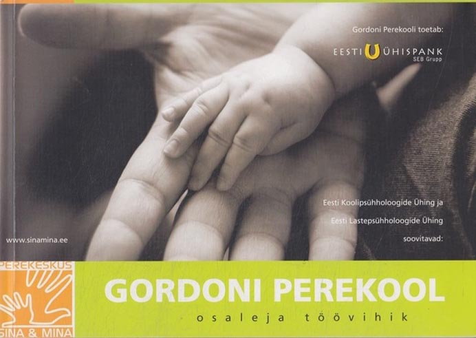 Gordoni perekool: osaleja töövihik kaanepilt – front cover