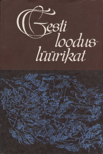 Eesti looduslüürikat kaanepilt – front cover