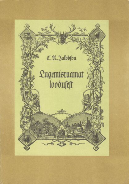 Lugemisraamat loodusest kaanepilt – front cover