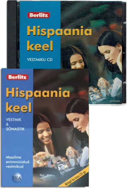 Hispaania keel: vestmik ja sõnastik + CD (komplekt) kaanepilt – front cover