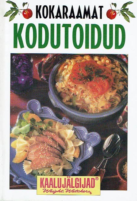 Kodutoidud: kokaraamat kaanepilt – front cover