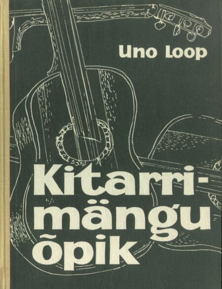 Kitarrimängu õpik kaanepilt – front cover