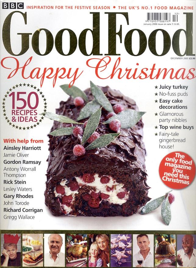 BBC Good Food, December 2005 150 recipes and ideas kaanepilt – front cover