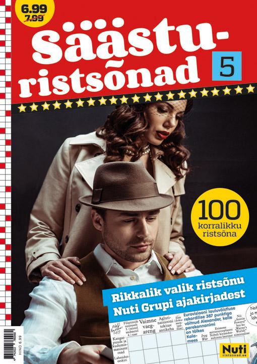 Säästuristsõnad 5 100 korralikku ristsõna kaanepilt – front cover