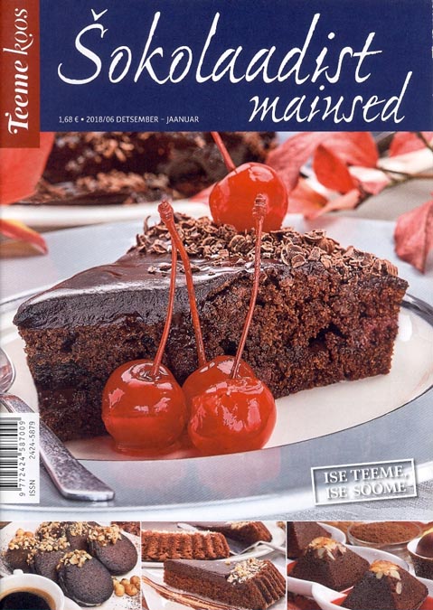 Teeme Koos 06/2018 Šokolaadist maiused kaanepilt – front cover