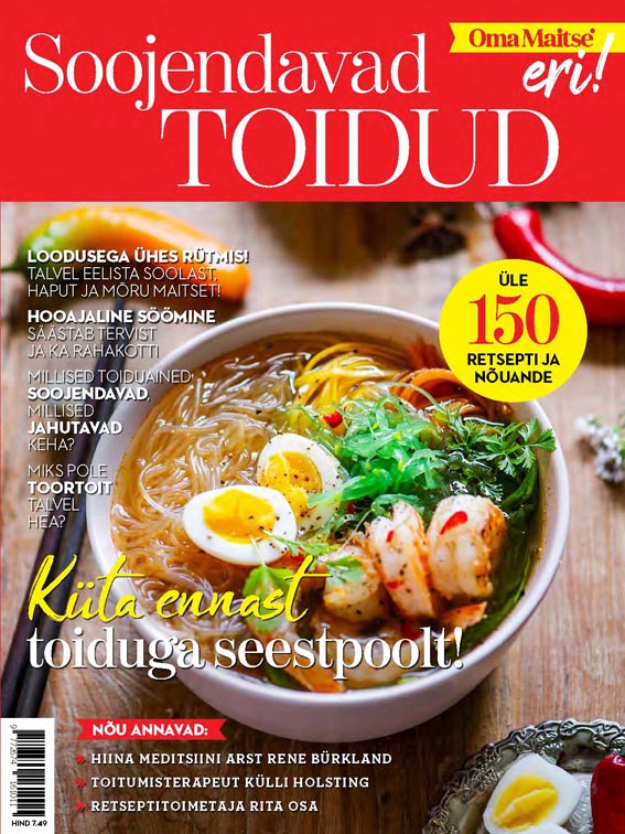 Soojendavad toidud kaanepilt – front cover