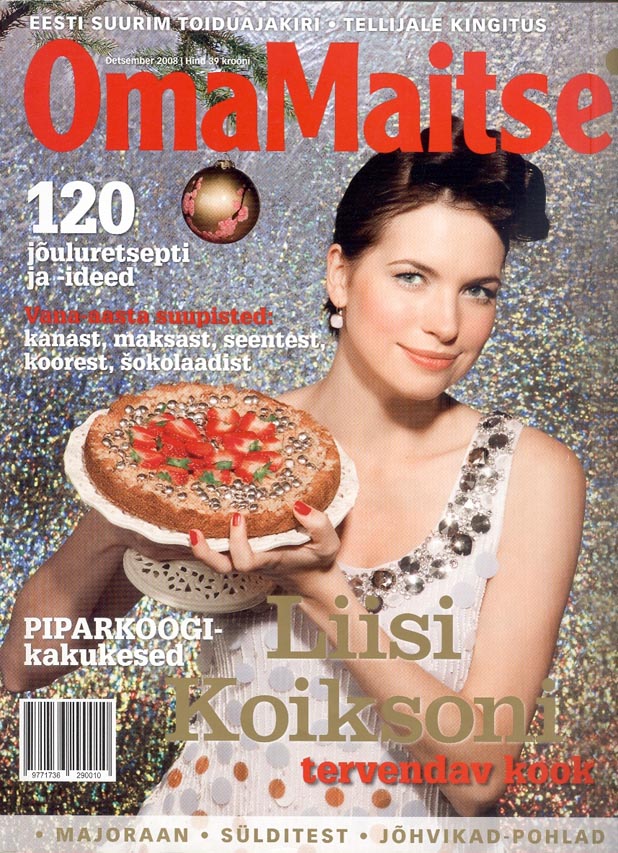 Oma Maitse detsember 2008 kaanepilt – front cover