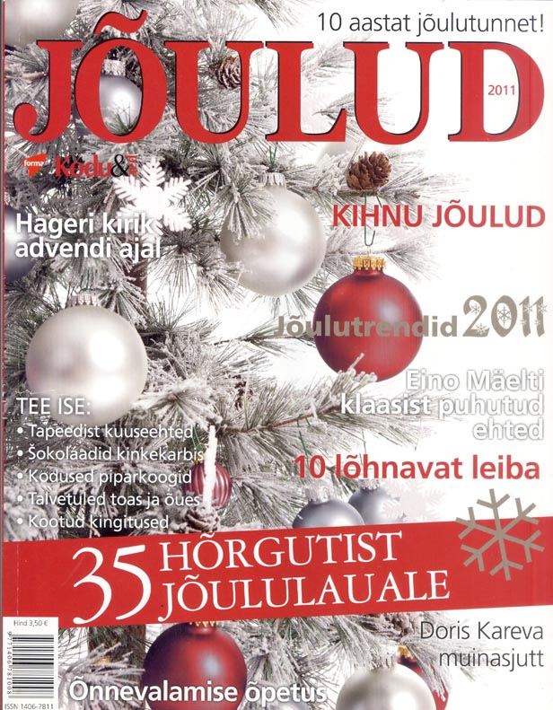 Jõulud 2011 kaanepilt – front cover