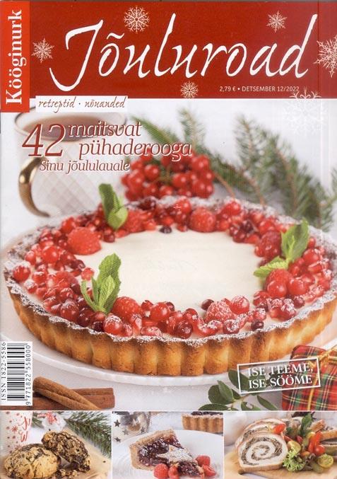 Kööginurk, detsember 2022 Jõuluroad kaanepilt – front cover