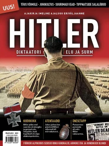 Hitler: diktaatori elu ja surm Ajakirja Imeline Ajalugu eriväljaanne kaanepilt – front cover