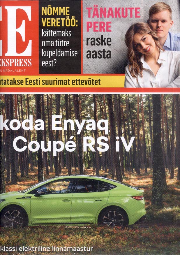 Tänakute pere raske aasta, Eesti Ekspress 17. mai 2023 Janika Tänaku rääkimata lugu kaanepilt – front cover