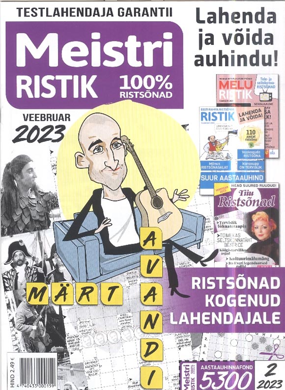 Meistri ristik, veebruar 2023 kaanepilt – front cover