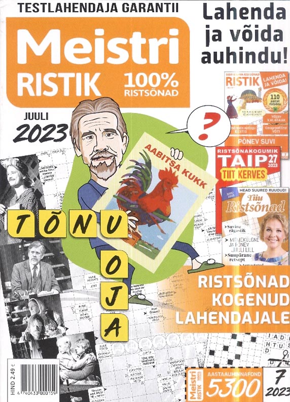 Meistri ristik, juuli 2023 kaanepilt – front cover